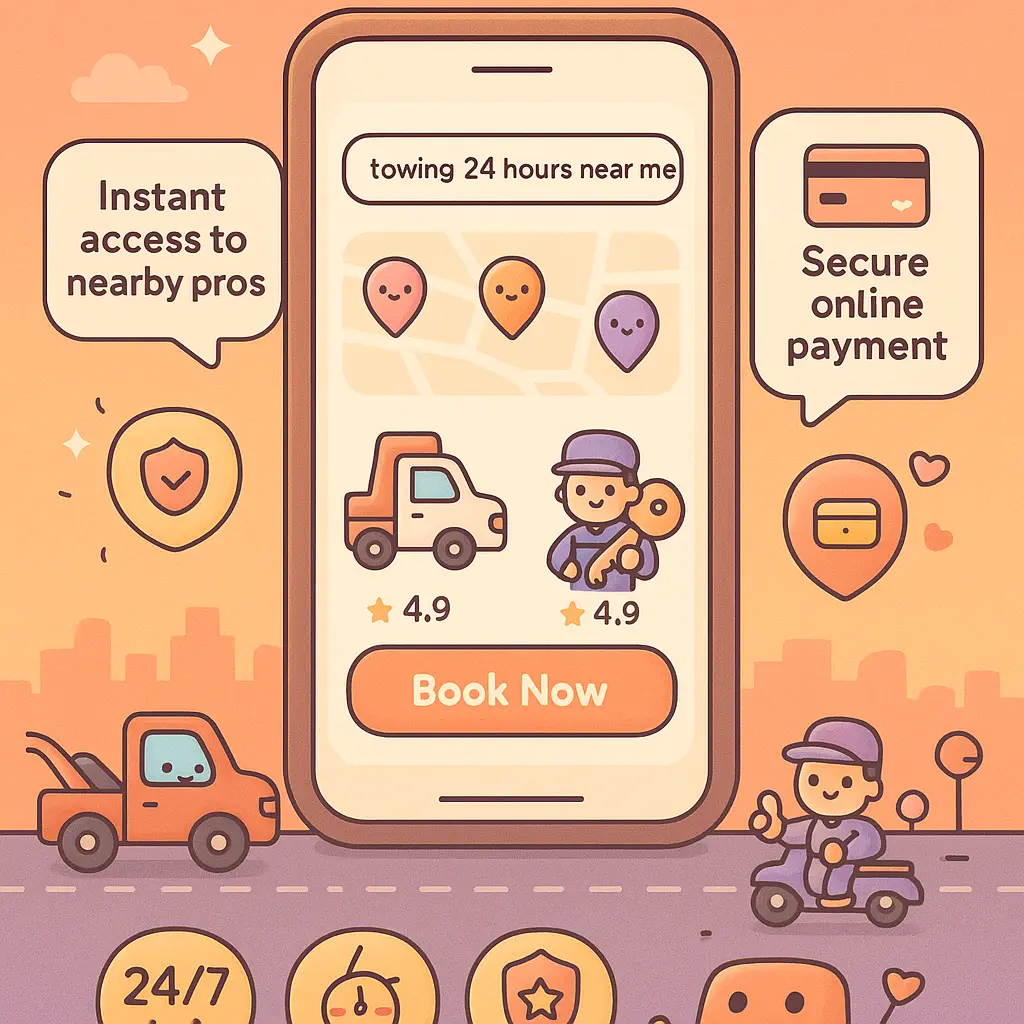 towing 24 hours near me - Locksmith