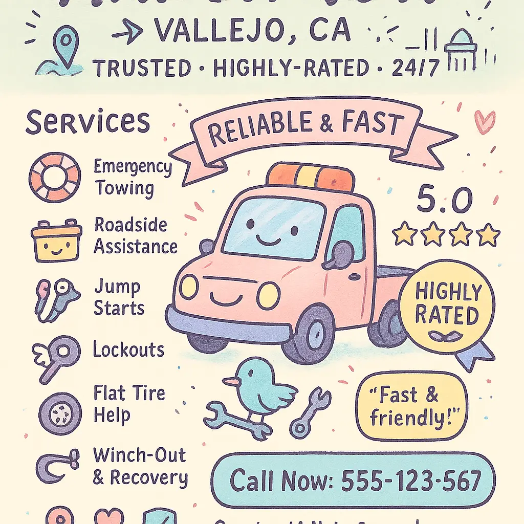 arrow towing vallejo ca - Arrow