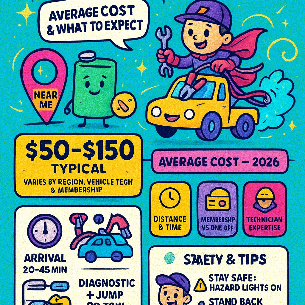 battery jump start service near me - Emergency