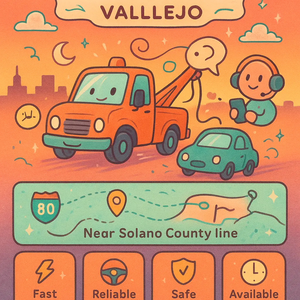 after hours towing vallejo - Services