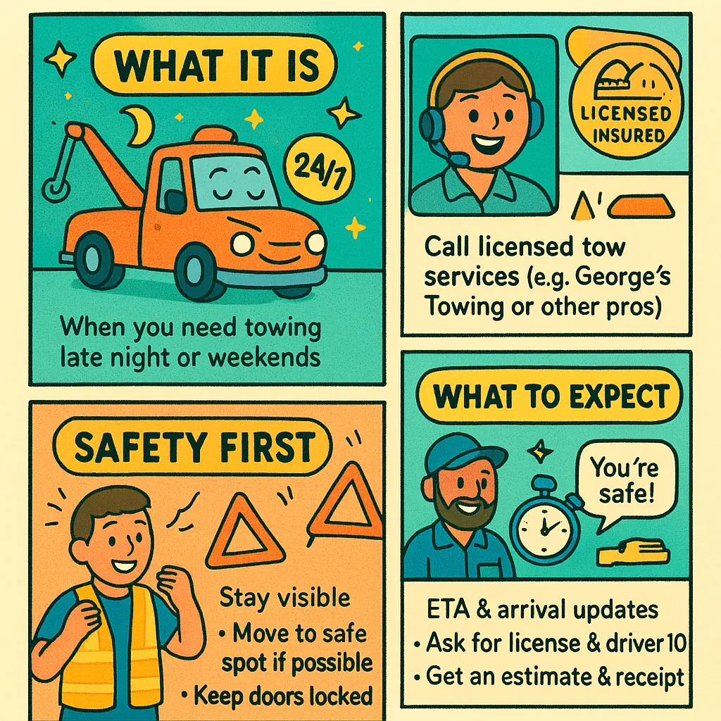 after hours towing vallejo - Recovery